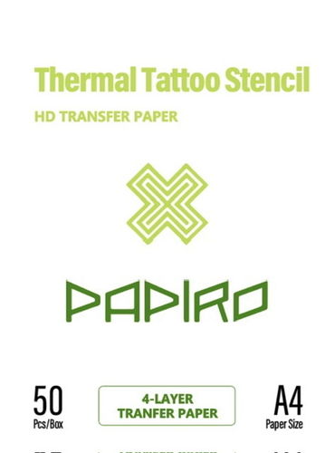 Thernal tattoo paper stencil Papiro caja 50 unidades